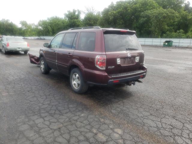 Photo 3 from auction – 2007 HONDA PILOT EXL with VIN 5FNYF18547B015037