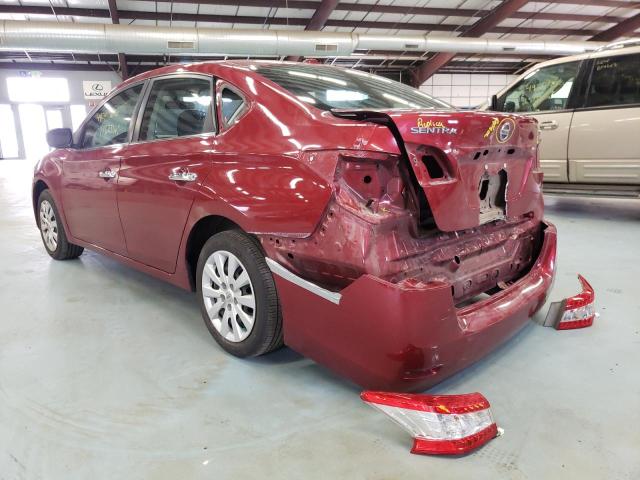 Photo 3 from auction – 2015 NISSAN SENTRA S with VIN 3N1AB7AP9FL668929