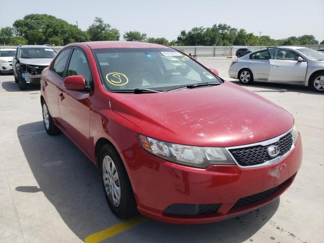 KIA FORTE EX 2013 with VIN KNAFU4A21D5647437 - Photo from auction