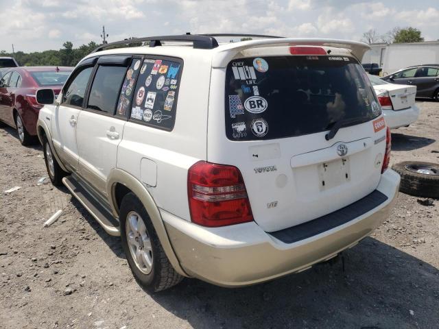 Photo 3 from auction – 2003 TOYOTA HIGHLANDER with VIN JTEGF21AX30115883