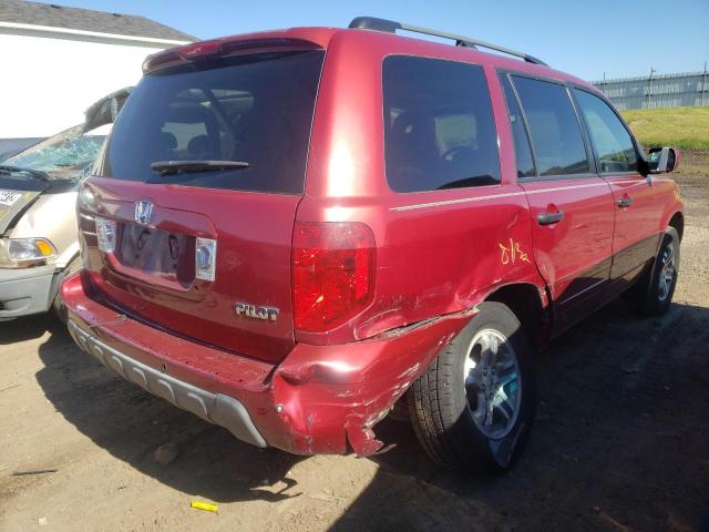 Photo 4 from auction – 2005 HONDA PILOT EXL with VIN 5FNYF18585B021887