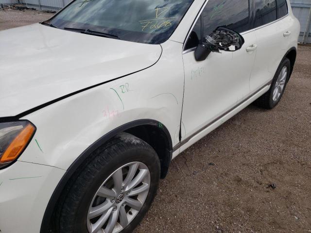 Photo 9 from auction – 2011 VOLKSWAGEN TOUAREG V6 with VIN WVGFF9BP4BD007208