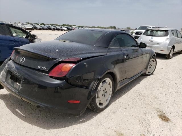 Photo 4 from auction – 2002 LEXUS SC 430 with VIN JTHFN48Y020001597