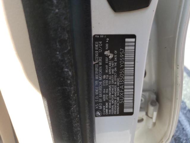 Photo 10 from auction – 2016 BMW X5 3.0I with VIN 5UXFA13505LY05957
