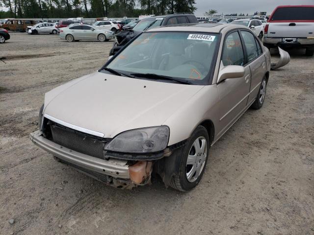 Photo 2 from auction – 2002 HONDA CIVIC EX with VIN JHMES26732S003156