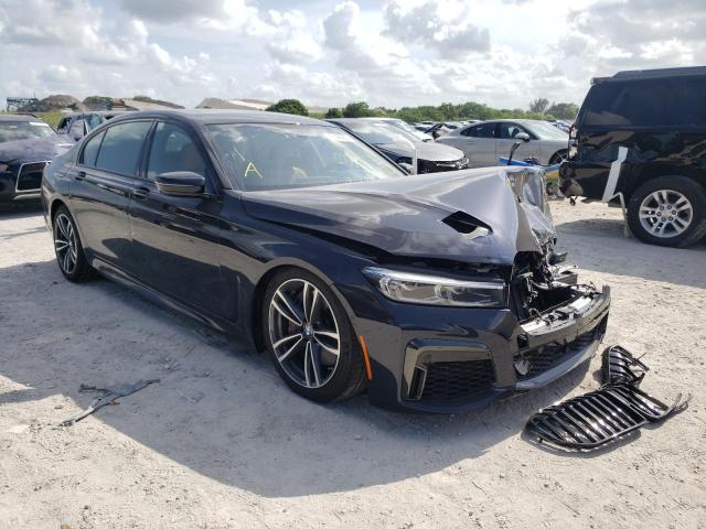 BMW 750 XI 2022 with VIN WBA7U2C08NCG99281 - Photo from auction