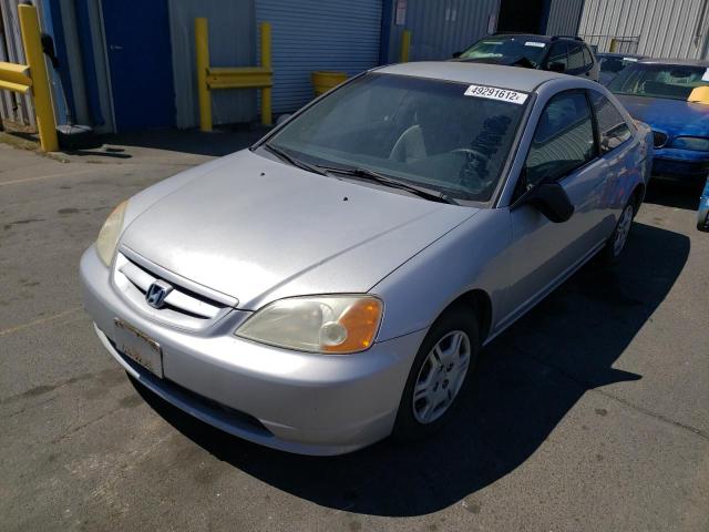 Photo 2 from auction – 2002 HONDA CIVIC LX with VIN 1HGEM22572L089518