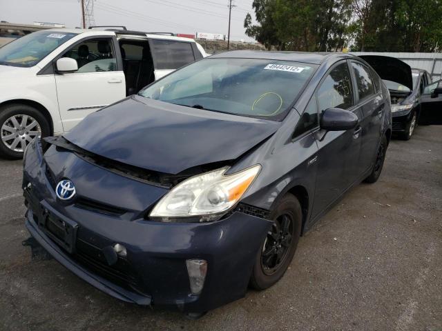 Photo 2 from auction – 2014 TOYOTA PRIUS with VIN JTDKN3DU3E1801743