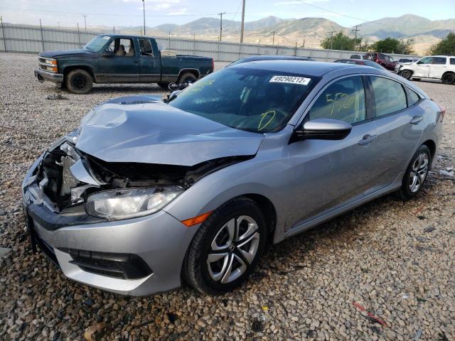 Photo 2 from auction – 2017 HONDA CIVIC LX with VIN 19XFC2F58HE059851