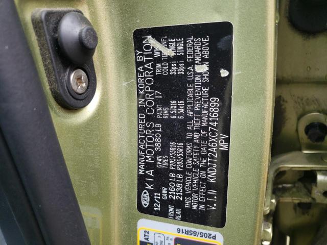 Photo 10 from auction – 2012 KIA SOUL + with VIN KNDJT2A6XC7416899