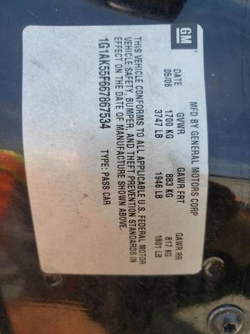Photo 10 from auction – 2006 CHEVROLET COBALT LS with VIN 1G1AK55F667867534