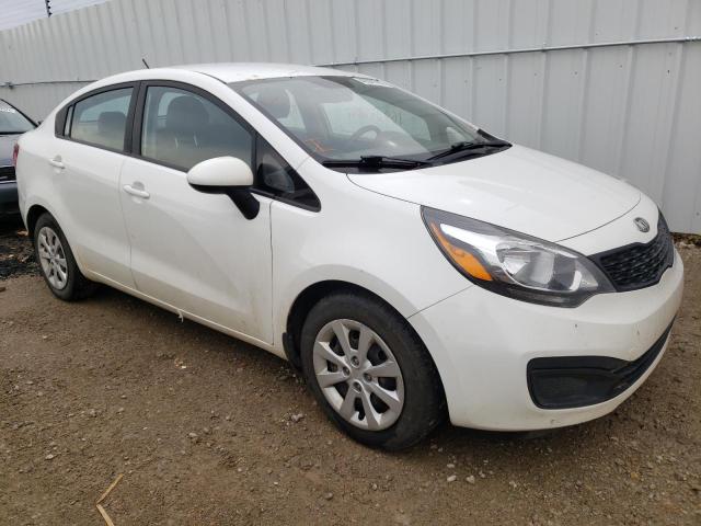KIA RIO LX 2014 with VIN KNADM4A38E6380471 - Photo from auction