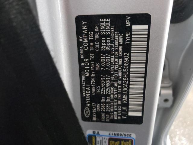 Photo 10 from auction – 2017 HYUNDAI TUCSON LIM with VIN KM8J3CA28HU506902