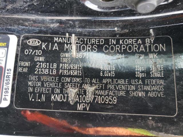 Foto 10 de la subasta – 2011 KIA SOUL con VIN KNDJT2A10B7710959