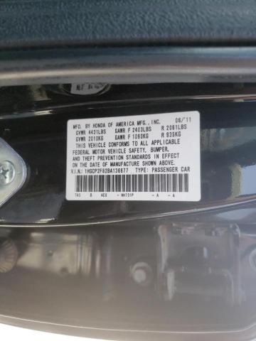 Photo 10 from auction – 2011 HONDA ACCORD EXL with VIN 1HGCP2F82BA136677