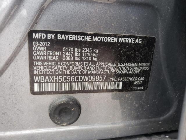 Photo 10 from auction – 2012 BMW 528 XI with VIN WBAXH5C56CDW09857