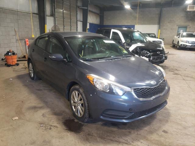 KIA FORTE LX 2014 with VIN KNAFX4A61E5169337 - Photo from auction