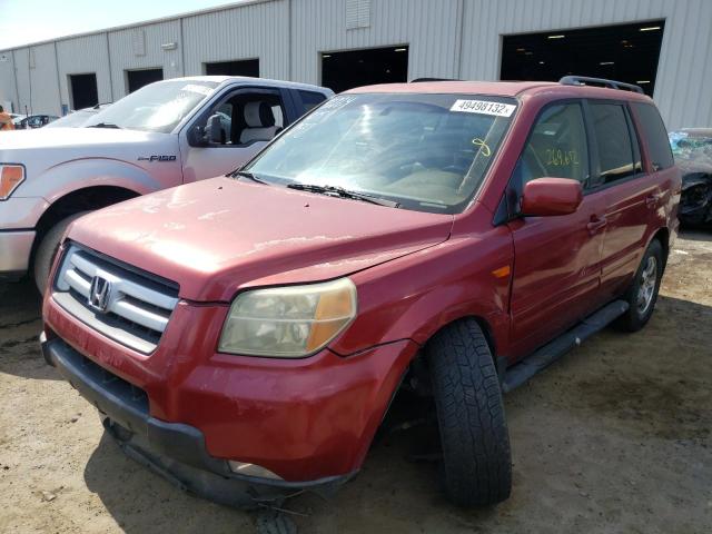 Photo 2 from auction – 2006 HONDA PILOT EX with VIN 5FNYF28596B032548