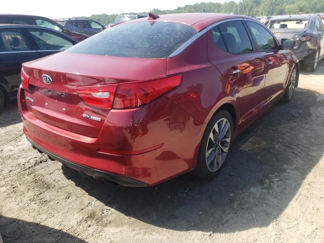 Photo 4 from auction – 2015 KIA OPTIMA SX with VIN 5XXGR4A64FG514018