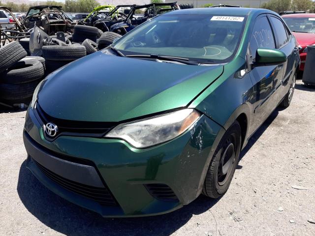 Photo 2 from auction – 2014 TOYOTA COROLA with VIN 2T1BPRHE9EC225832