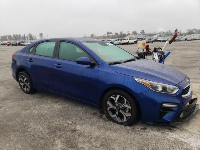 KIA FORTE FE 2020 with VIN 3KPF24AD3LE182933 - Photo from auction