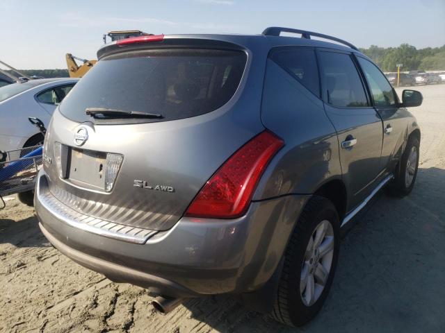 Photo 4 from auction – 2006 NISSAN MURANO SL with VIN JN8AZ08W16W529986