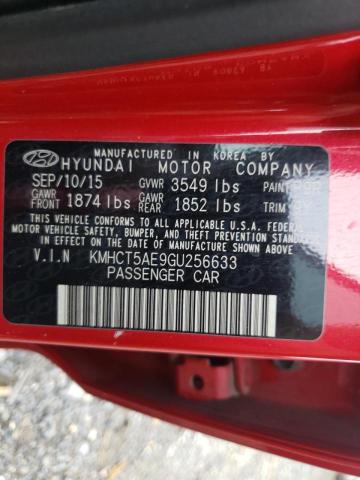 Photo 10 from auction – 2016 HYUNDAI ACCENT SE with VIN KMHCT5AE9GU256633