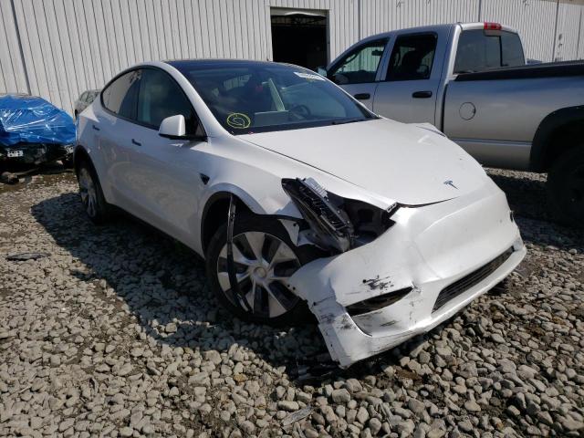 TESLA MODEL Y 2022 with VIN 7SAYGDEE0NF427250 - Photo from auction