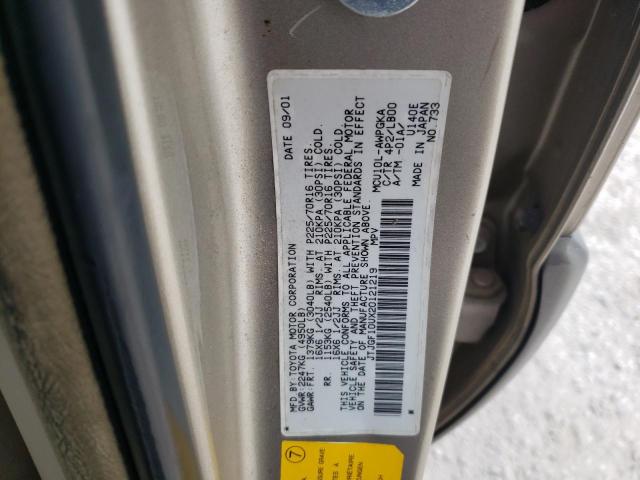 Photo 10 from auction – 2002 LEXUS RX 300 with VIN JTJGF10UX20121219