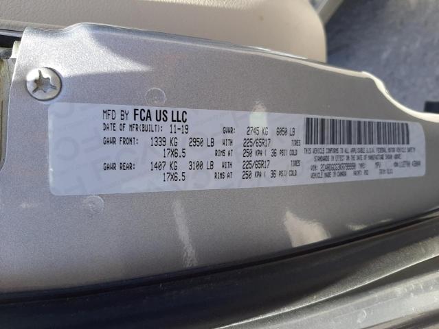 Photo 10 from auction – 2019 DODGE GRAND CARA with VIN 2C4RDGCG3KR799990