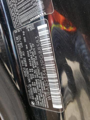 Photo 10 from auction – 2002 BMW 325 CI with VIN WBABS33462PG88583