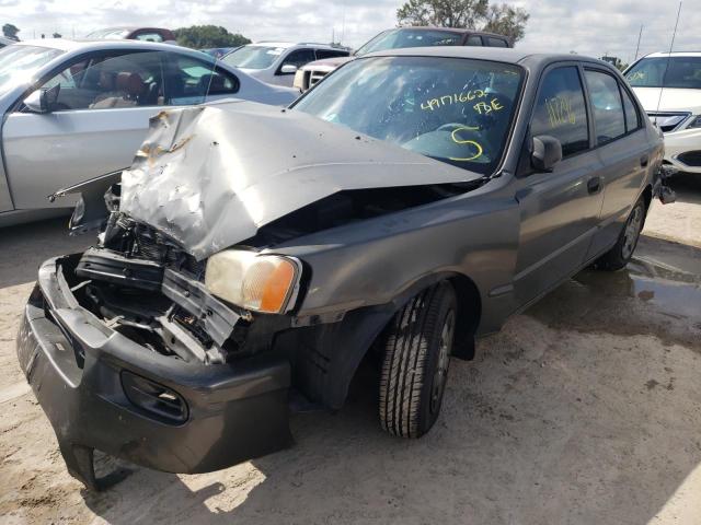 Photo 2 from auction – 2001 HYUNDAI ACCENT with VIN KMHCG45C81U254550