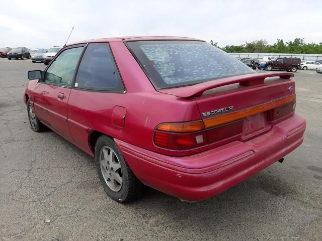 Photo 3 from auction – 1996 FORD ESCORT LX with VIN 3FASP11J1TR134589