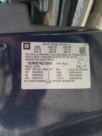 Photo 10 from auction – 2012 CHEVROLET SILVERADO with VIN 1GCRKSE74CZ139955