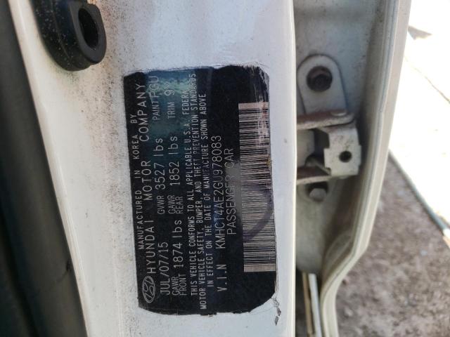 Photo 10 from auction – 2016 HYUNDAI ACCENT SE with VIN KMHCT4AE2GU978083