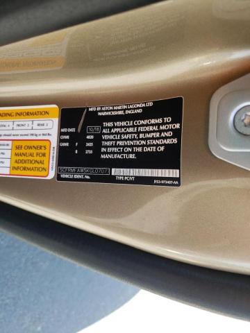 Photo 10 from auction – 2019 ASTON MARTIN DB11 with VIN SCFRMFAW5KGL07077