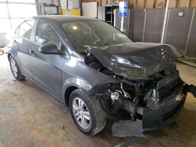 CHEVROLET SONIC LT 2014 with VIN 1G1JC5SH4E4177204 - Photo from auction