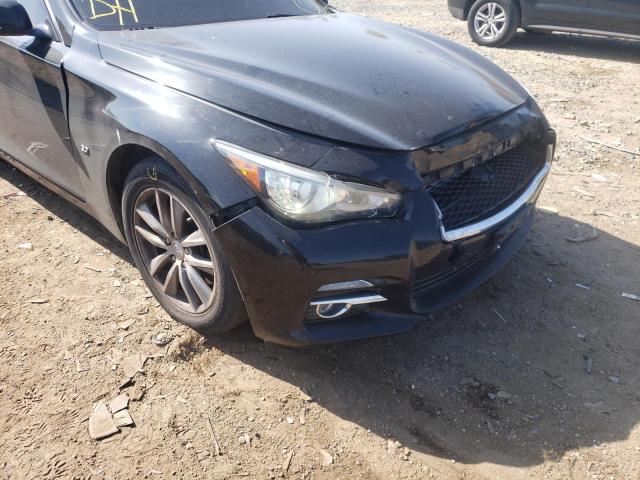 Photo 9 from auction – 2015 INFINITI Q50 BASE with VIN JN1BV7AR4FM399810