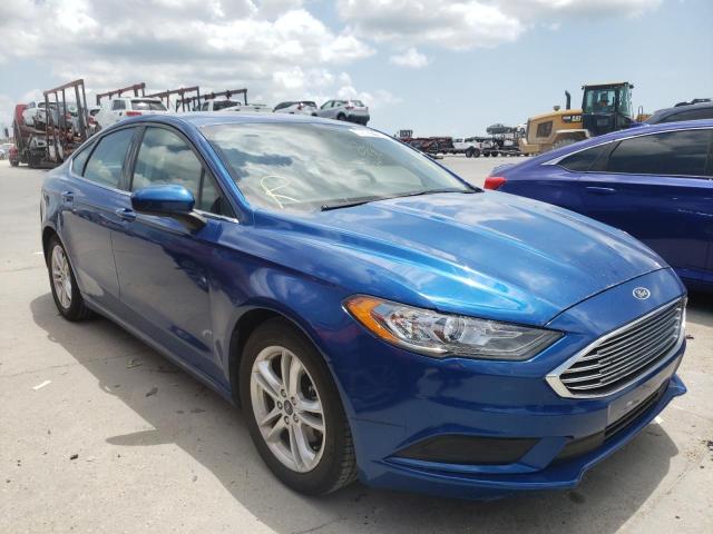 Photo 1 from auction – 2018 FORD FUSION SE with VIN 3FA6P0HD4JR175940
