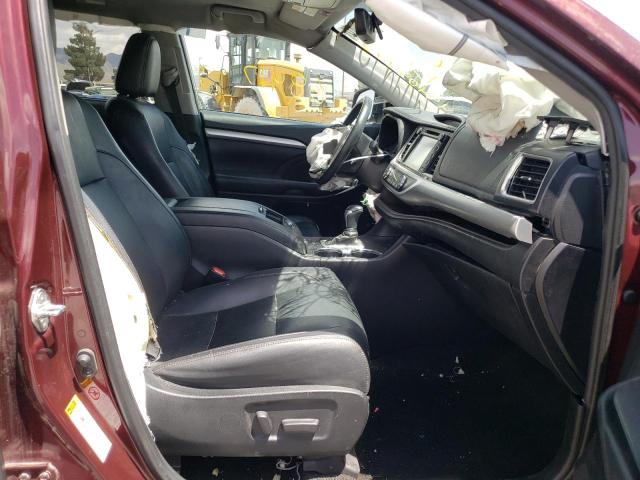 Photo 5 from auction – 2019 TOYOTA HIGHLANDER with VIN 5TDKZRFH8KS308193