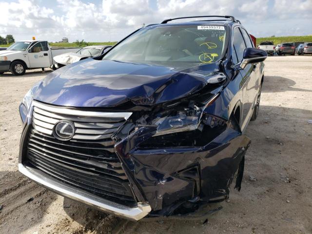 Photo 9 from auction – 2017 LEXUS RX 350 BAS with VIN 2T2ZZMCA0HC036017