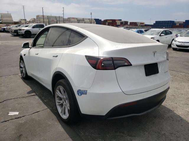 Photo 3 from auction – 2021 TESLA MODEL Y with VIN 5YJYGDEE5MF270245