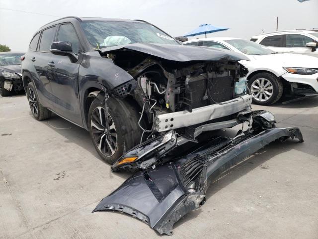 TOYOTA HIGHLANDER 2021 with VIN 5TDJZRAH8MS034693 - Photo from auction