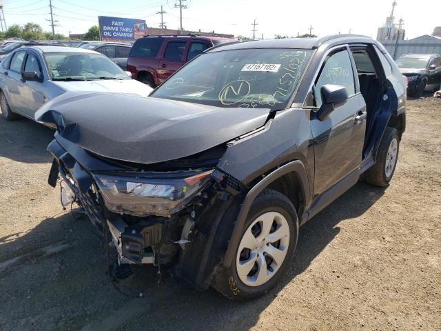 Photo 2 from auction – 2021 TOYOTA RAV4 LE with VIN 2T3H1RFV1MC156512