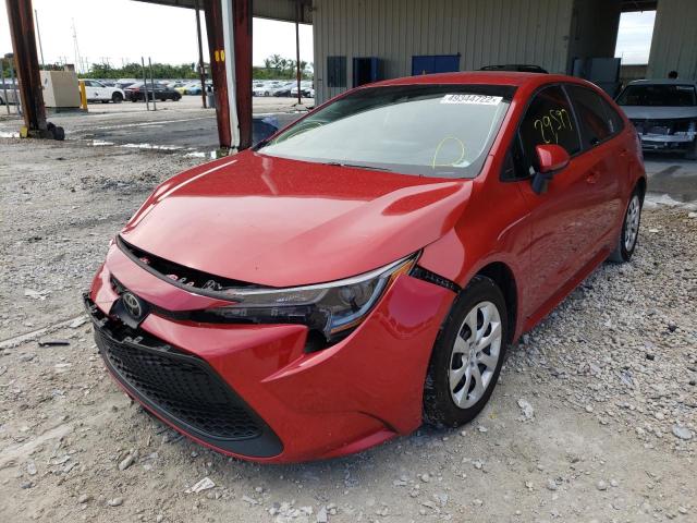 Photo 2 from auction – 2021 TOYOTA COROLLA with VIN 5YFEPMAE6MP147017