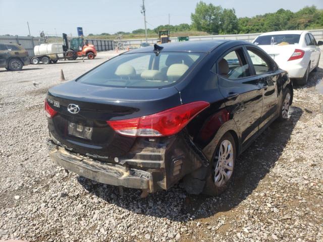 Photo 4 from auction – 2012 HYUNDAI ELANTRA GL with VIN 5NPDH4AE4CH063167