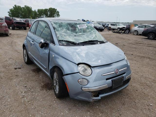 FIAT 500 LOUNGE 2013 with VIN 3C3CFFCR3DT515709 - Photo from auction