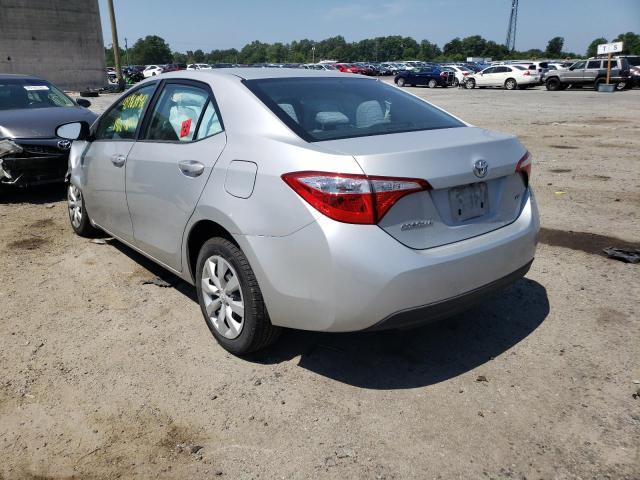 Photo 3 from auction – 2015 TOYOTA COROLLA L with VIN 2T1BURHE5FC299789