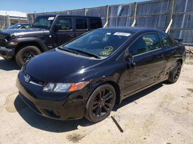 Photo 2 from auction – 2007 HONDA CIVIC SI with VIN 2HGFG21517H701147