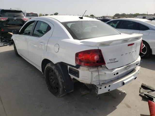 Photo 3 from auction – 2014 DODGE AVENGER SE with VIN 1C3CDZAB0EN188832